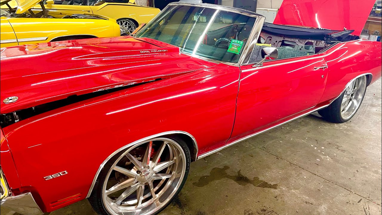 Классический кабриолет Chevelle 1970 года получил обновление аудиосистемы RockFord Fosgate