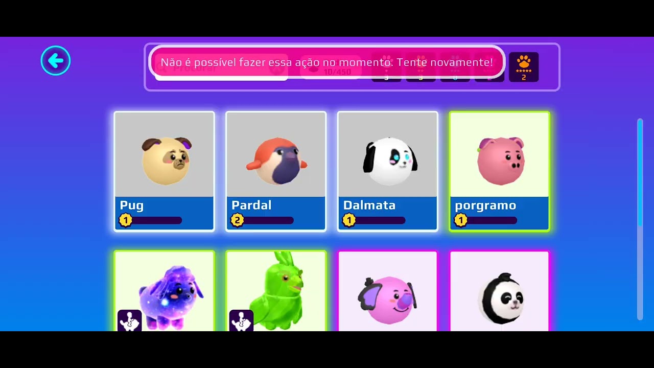 Cachorro de gosma no PK XD