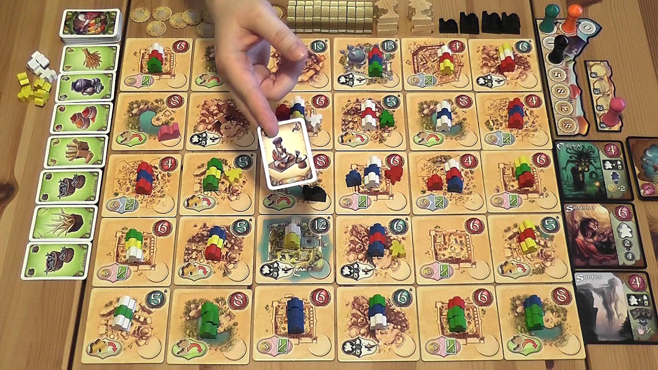 Five Tribes - Naquala dzsinnjei társasjáték
