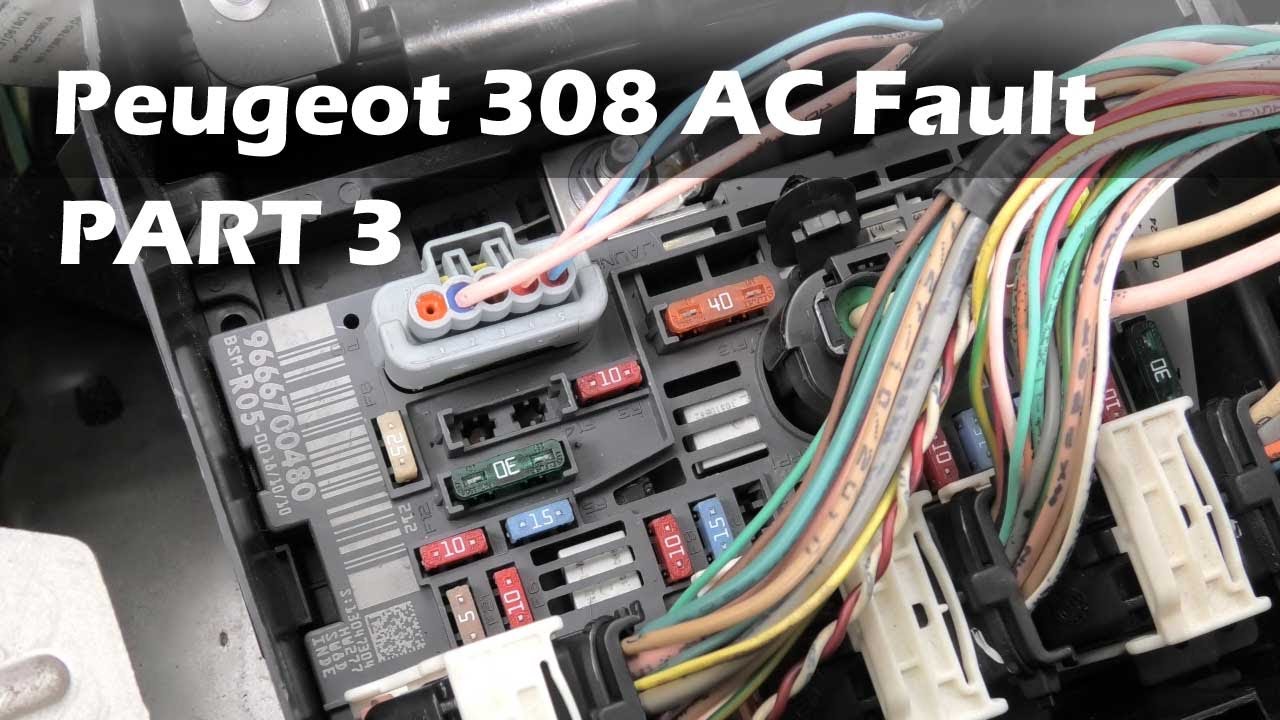 Peugeot 308 Кондиционер не работает Ремонт ЧАСТЬ 3 Корпус термостата