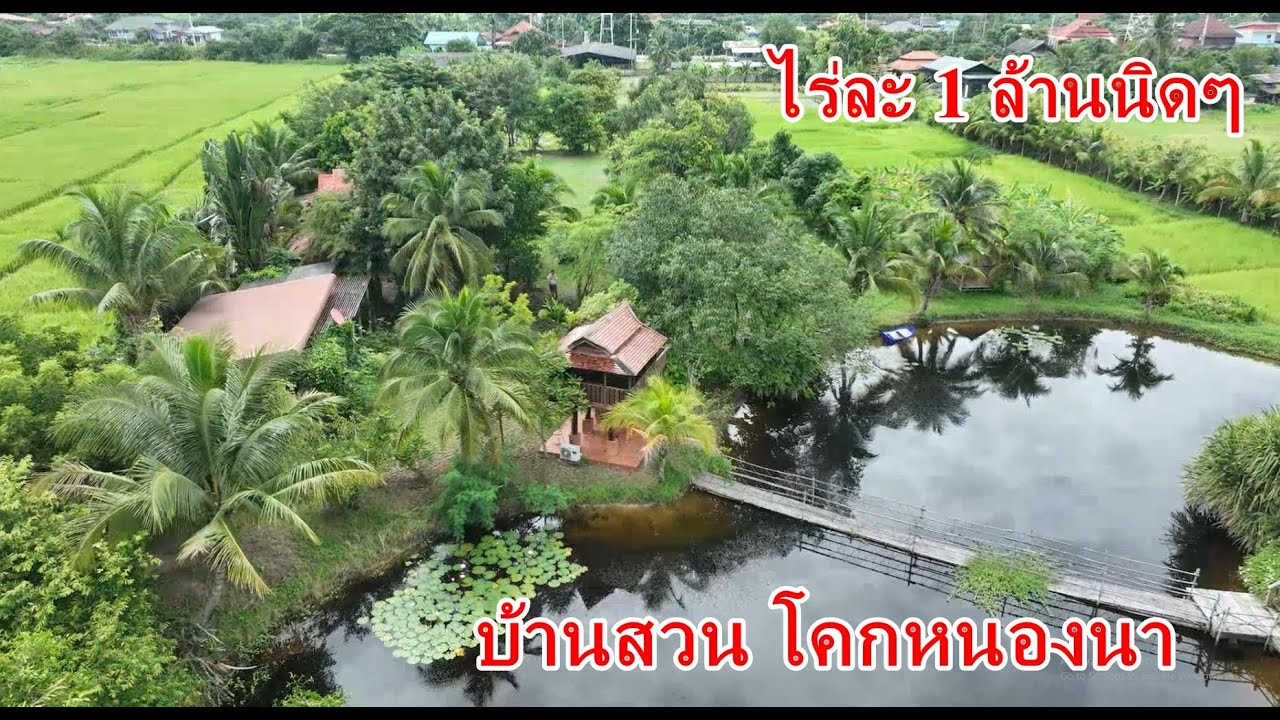 บ้านและที่ดินEP629 บ้านสวนโคกหนองนา  จัดพื้นที่เป็นเกษตรเชิงท่องเที่ยว รีบขาย 065-6425941 Line:@kan1