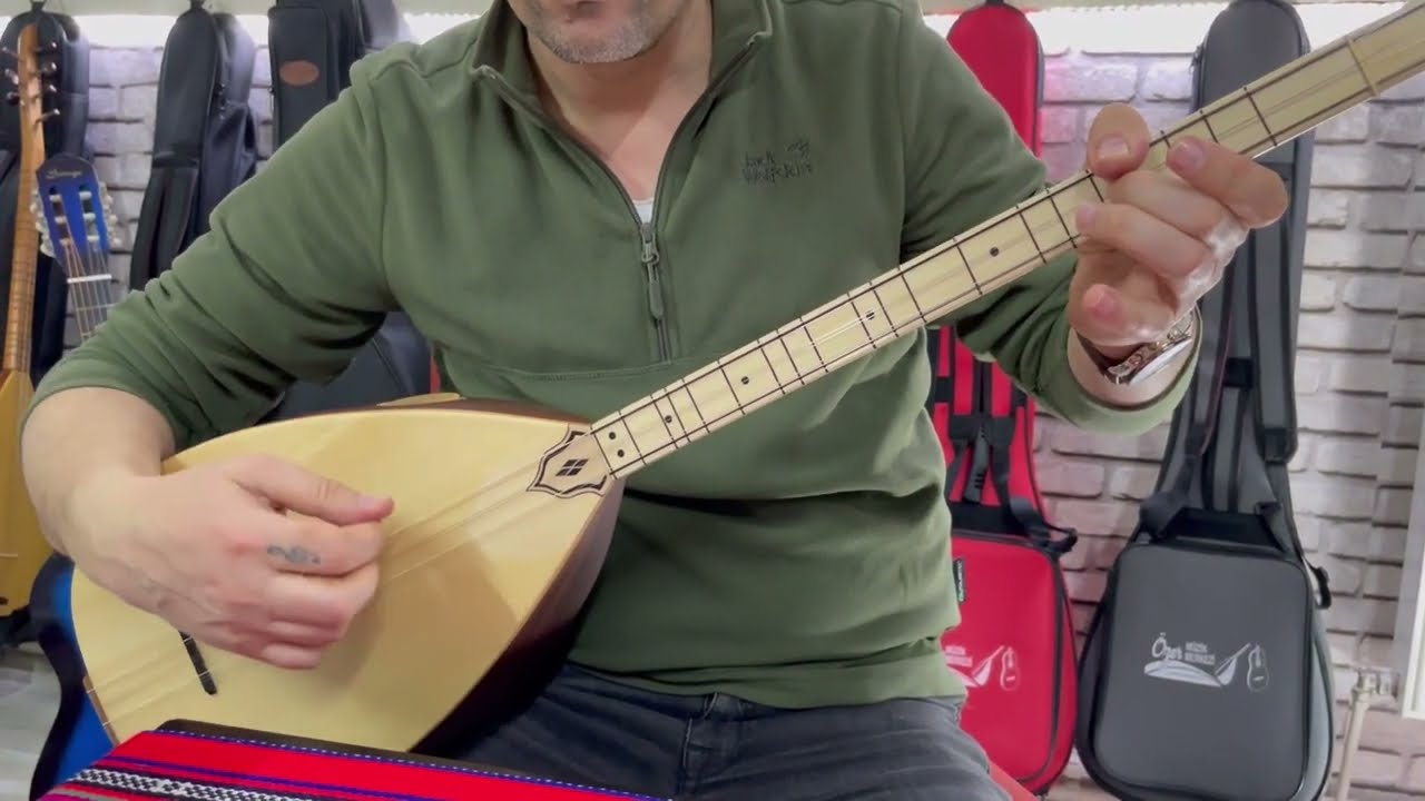 Suya Gider Allı Gelin Bağlama Dersi Solfej Çalıp Söyleme