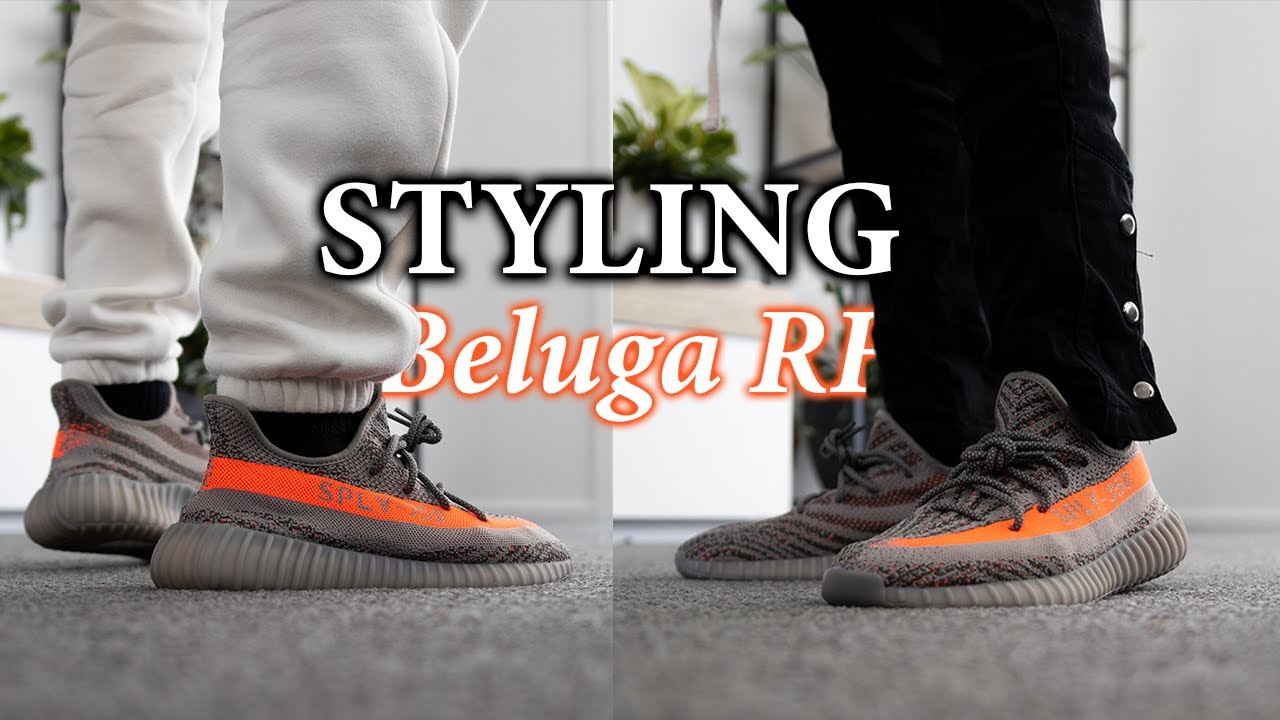 How to style - Yeezy 350 V2 Beluga RF (5 Different Pants)