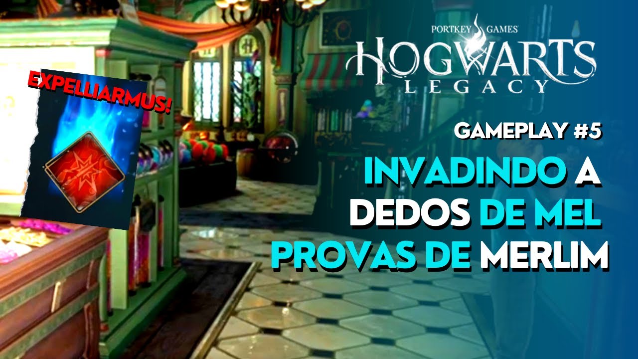 HOGWARTS LEGACY #5 | VAMOS INVADIR A DEDOS DE MEL!  [PC - GAMEPLAY - DUBLADO em PT-BR]