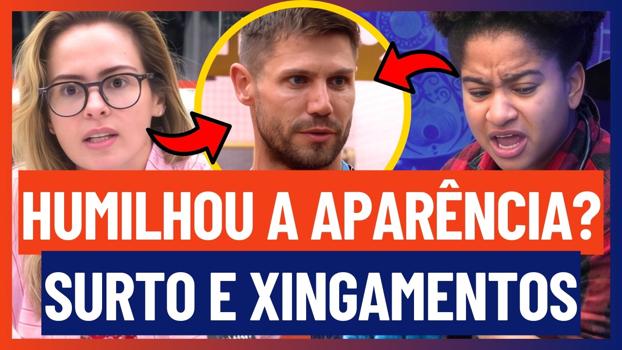 🔵 Jonas PERDE PACIÊNCIA com Ana Paula e Milena e XINGAMENTOS tomam conta em BARRACO | BBB 26