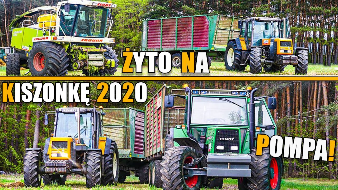 ㋡Żyto na kiszonkę 2020☆POMPA☆Usługi Agro-Met✔Wiosna 2020㋡