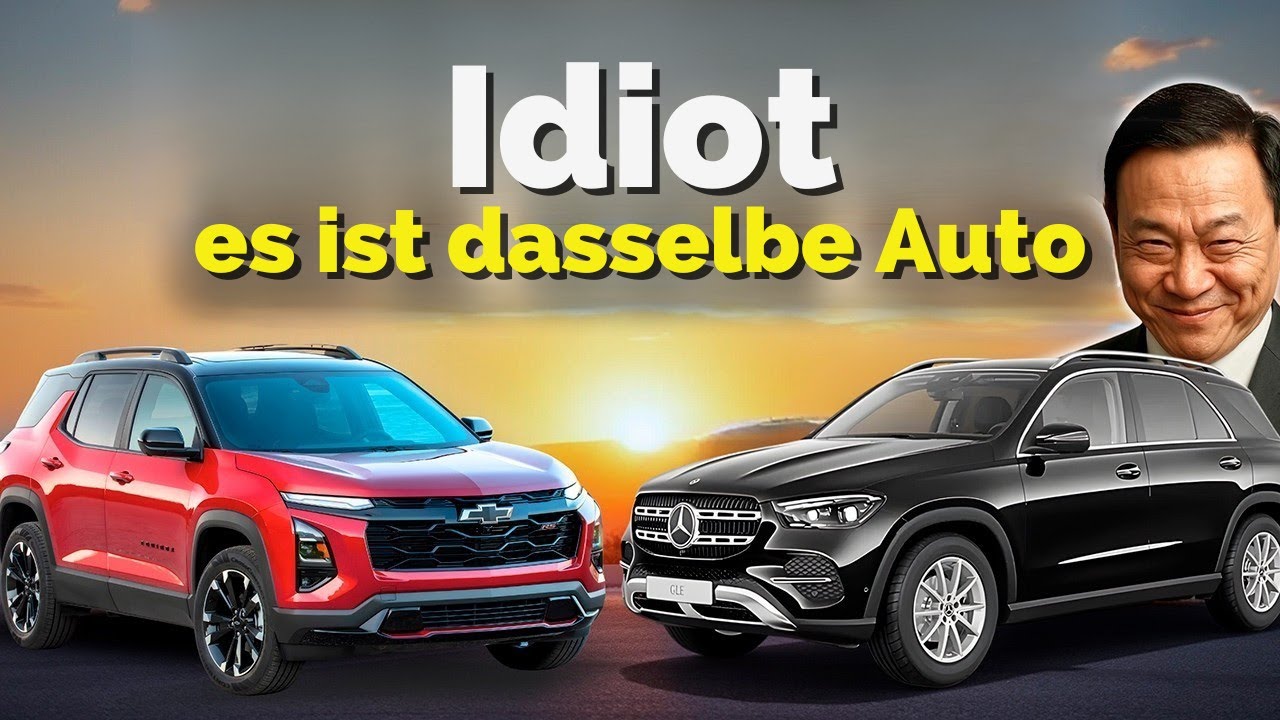 IDENTISCHE Autos mit UNTERSCHIEDLICHEN Preisen: Der größte Trick der MARKEN 🤫