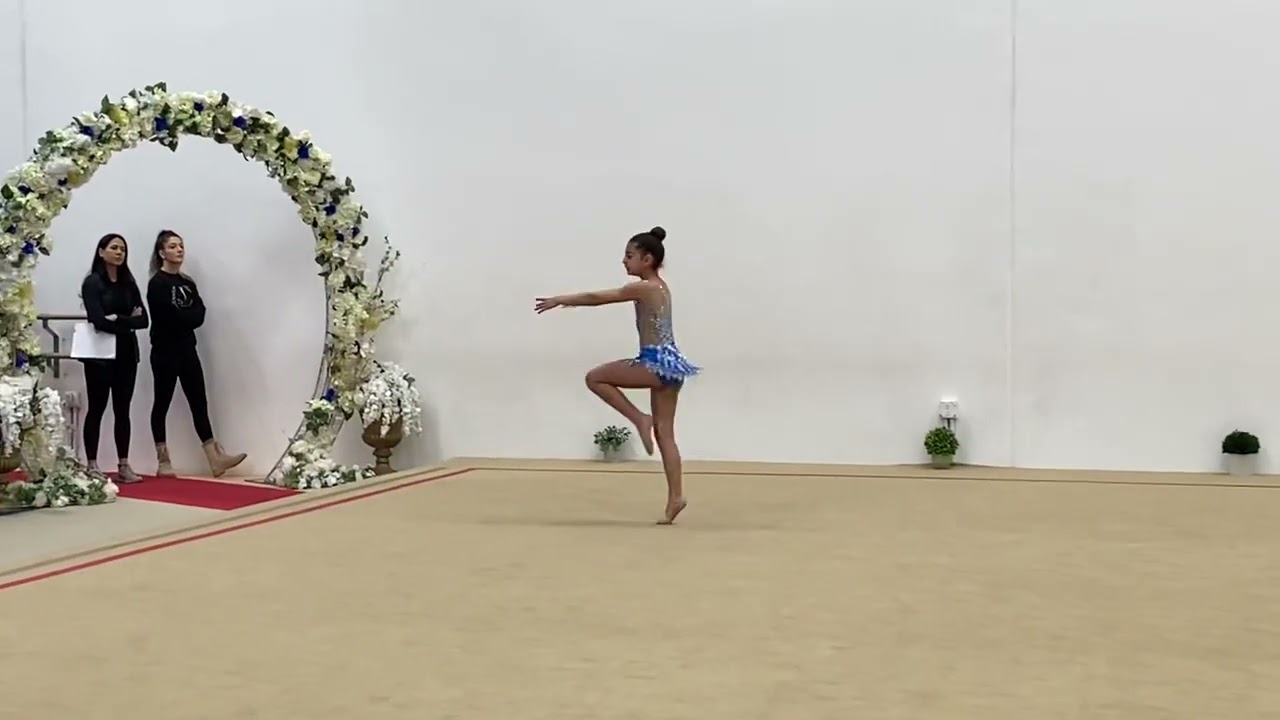 Level 5 Rhythmic Gymnastics floor routine - Golden State Cup 2023
