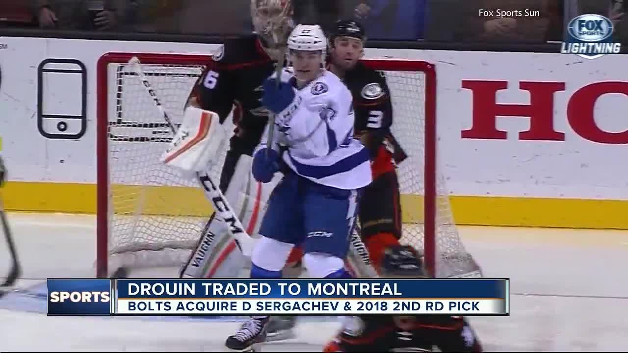 Lightning trade Jonathan Drouin to Montreal