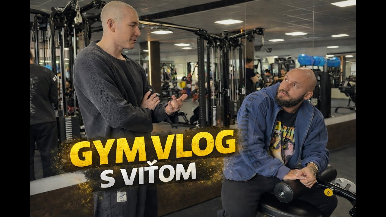 PRVÝ TRÉNING PO ZRANENÍ |Gym Vlog| & Vito