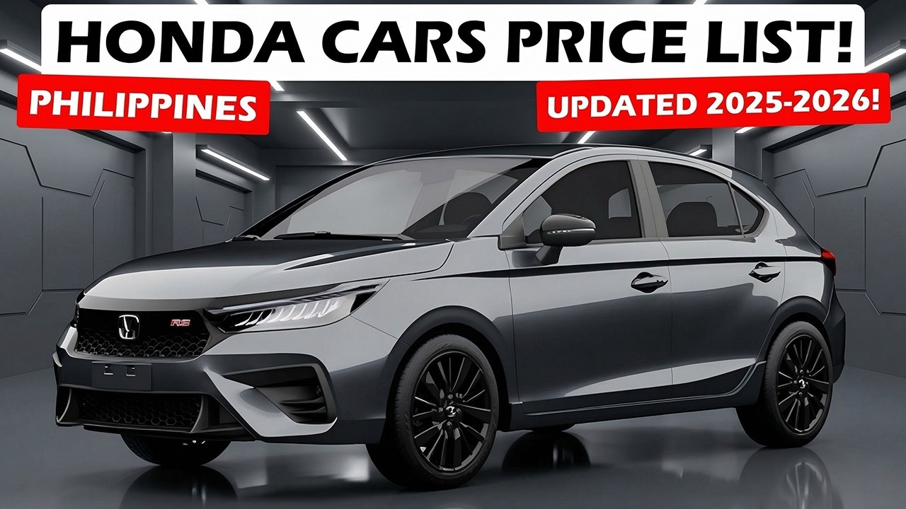 HONDA Philippines Price Lis for 2025!