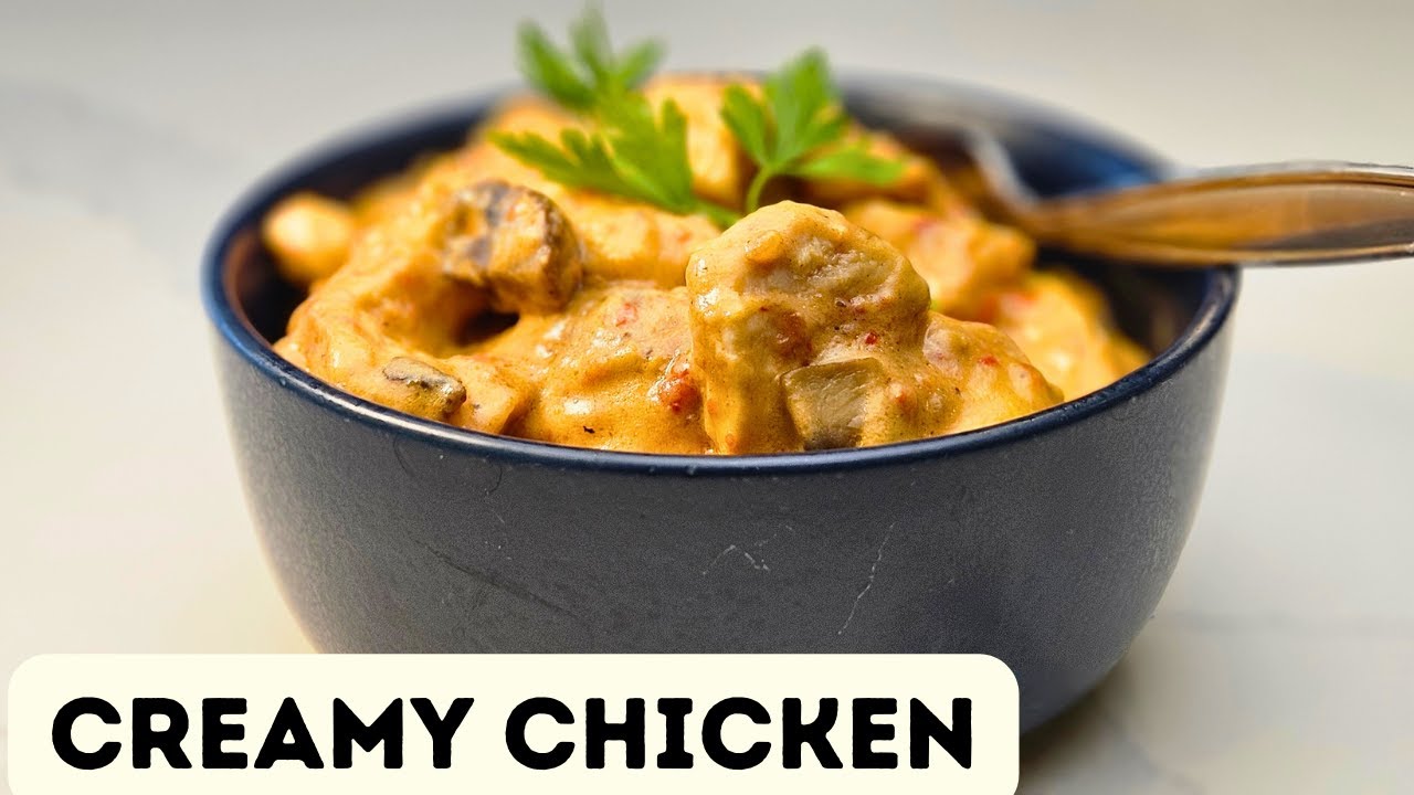 HOW TO cook JUICY CHICKEN IN 20 MINUTES /EASY CREAMY CHICKEN BREST RECIPE