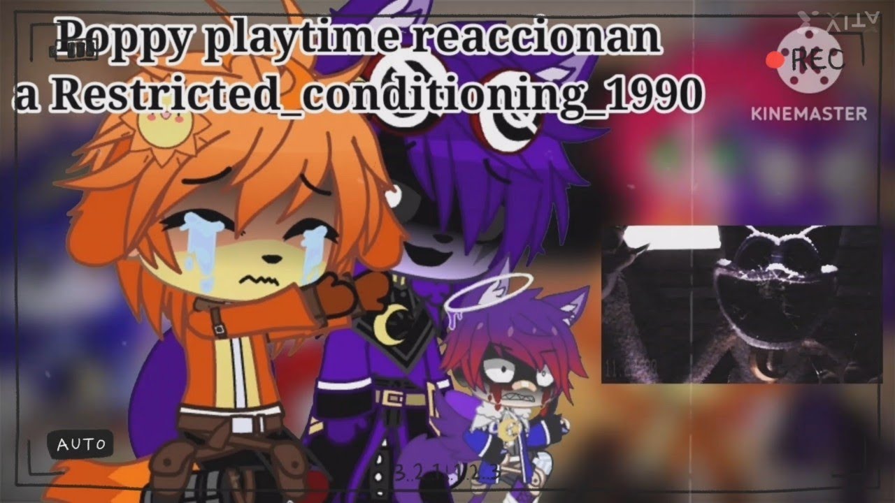Poppy playtime reaccionan a Restricted_conditioning_1990 // ☆Catnap☆