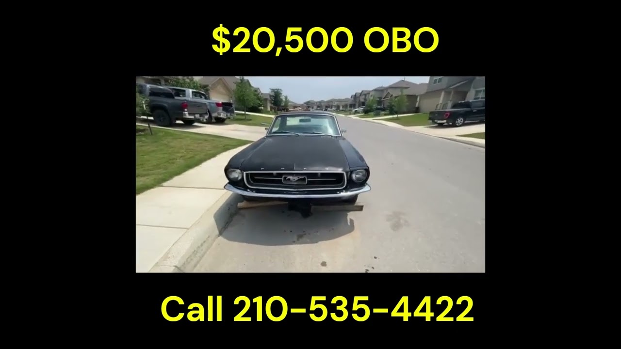 FOR SALE This 1967 Ford Mustang Just Got a Complete Engine Swap | See the Details