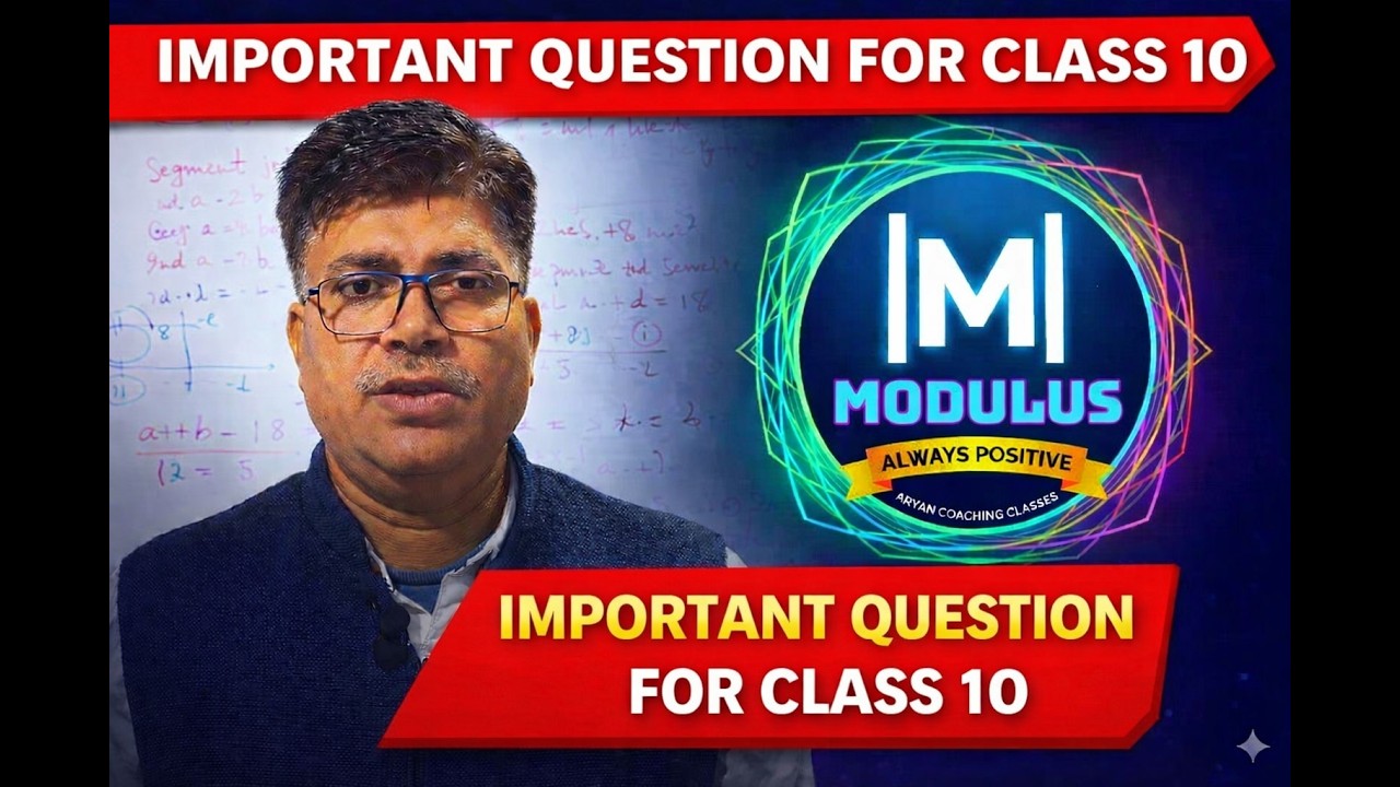 Class 10 Maths Important Questions Explained