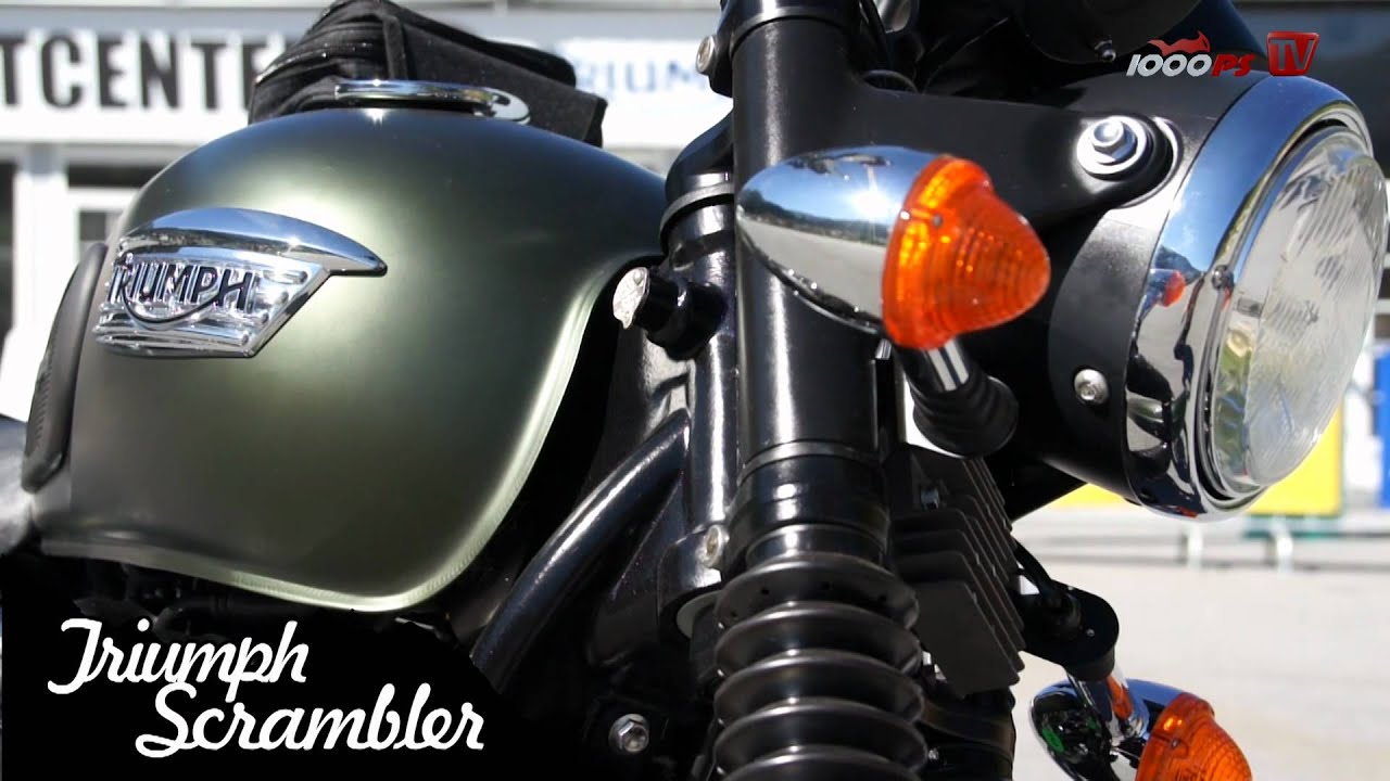 Triumph Scrambler Test - High Bike Ischgl