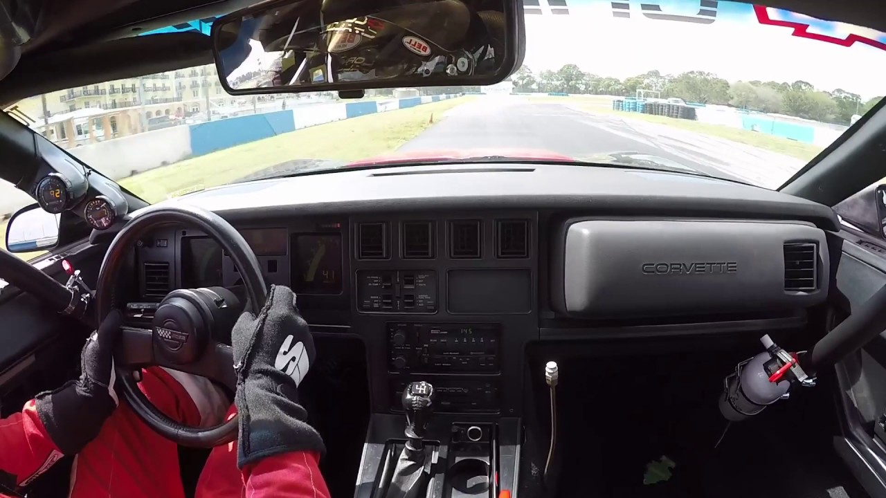 1988 Corvette Challenge Car #27 at Sebring - Race #2