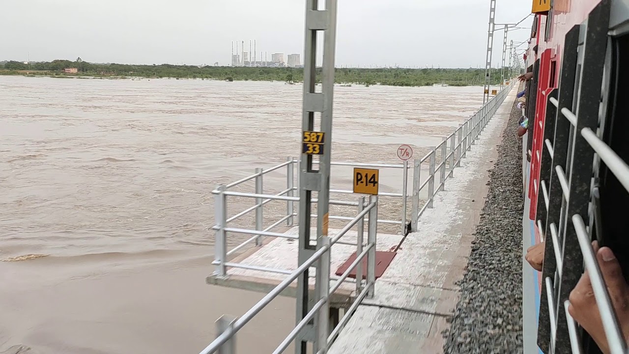 Krishna & Bhima river in Karnataka & Andra Pradesh high water