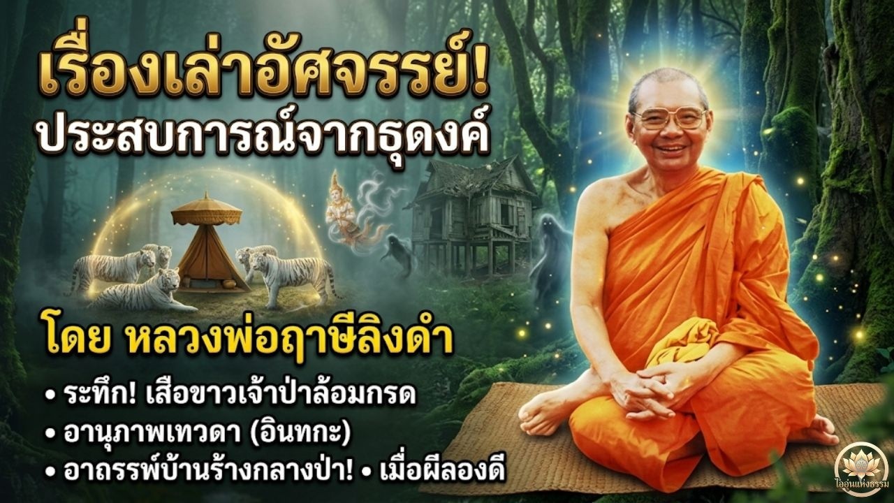 เรื่องเล่าอัศจรรย์! ประสบการณ์จากธุดงค์ ระทึก! เสือขาวเจ้าป่าล้อมกรด, อานุภาพเทวดา (อินทกะ)
