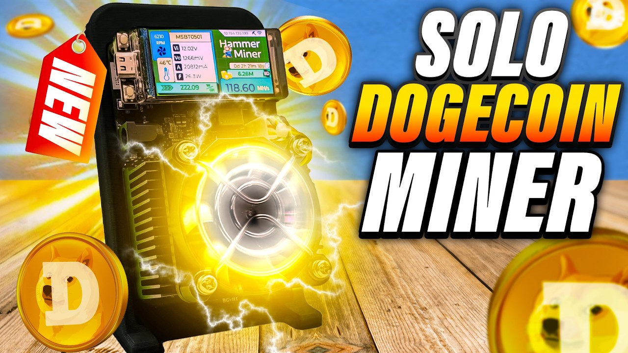 Совершите одиночный заход и заработайте 10 000 DOGECOIN! Hammer Miner