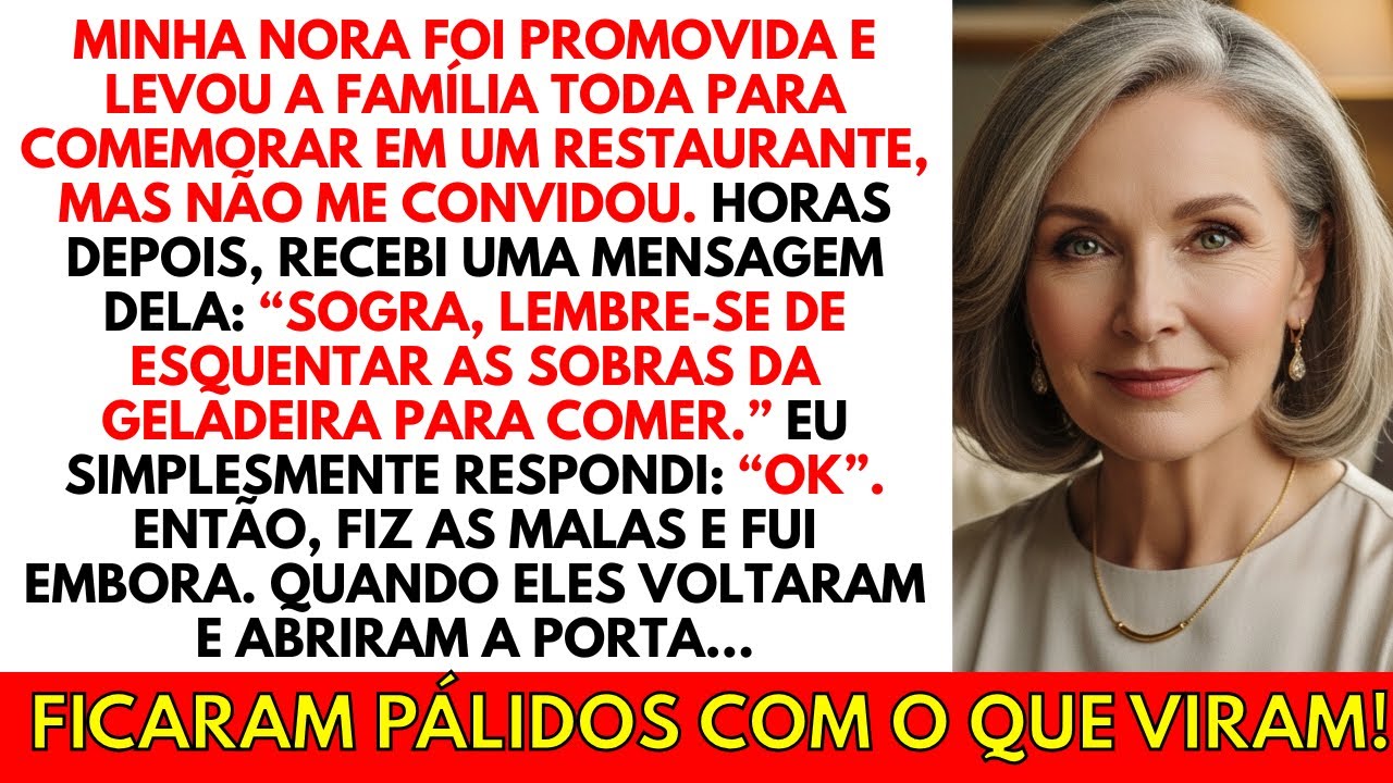 Minha nora me disse para 