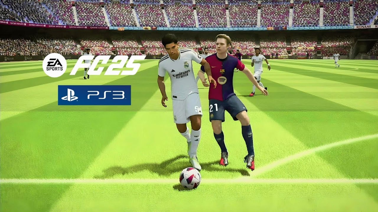 FC 25 PS3 - Ft. Barcelona Vs Real Madrid