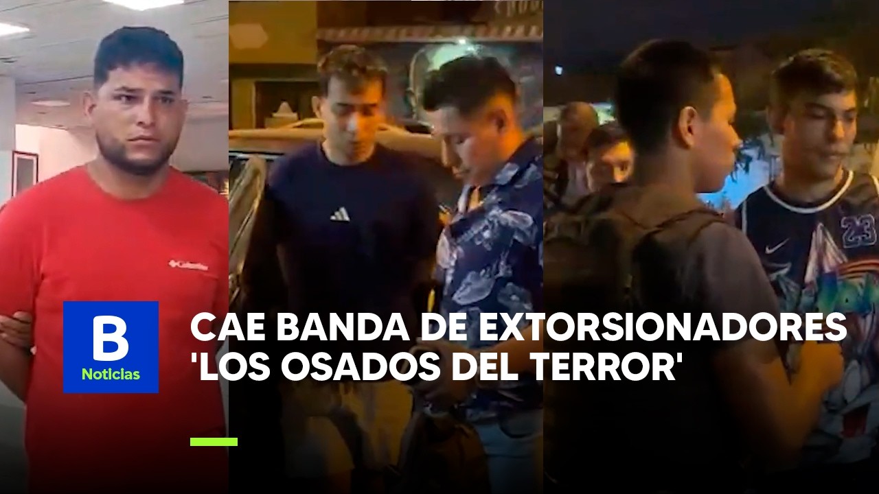 CAE BANDA 'LOS OSADOS DEL TERROR': EXTORSIONABAN A COMERCIANTES EN SJL