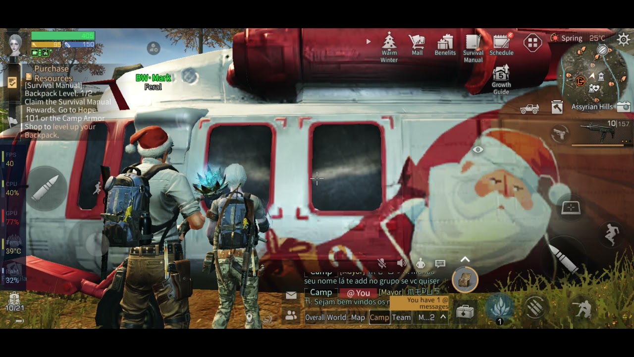 Lifeafter android gameplay with fps counter on galaxy S10 #27