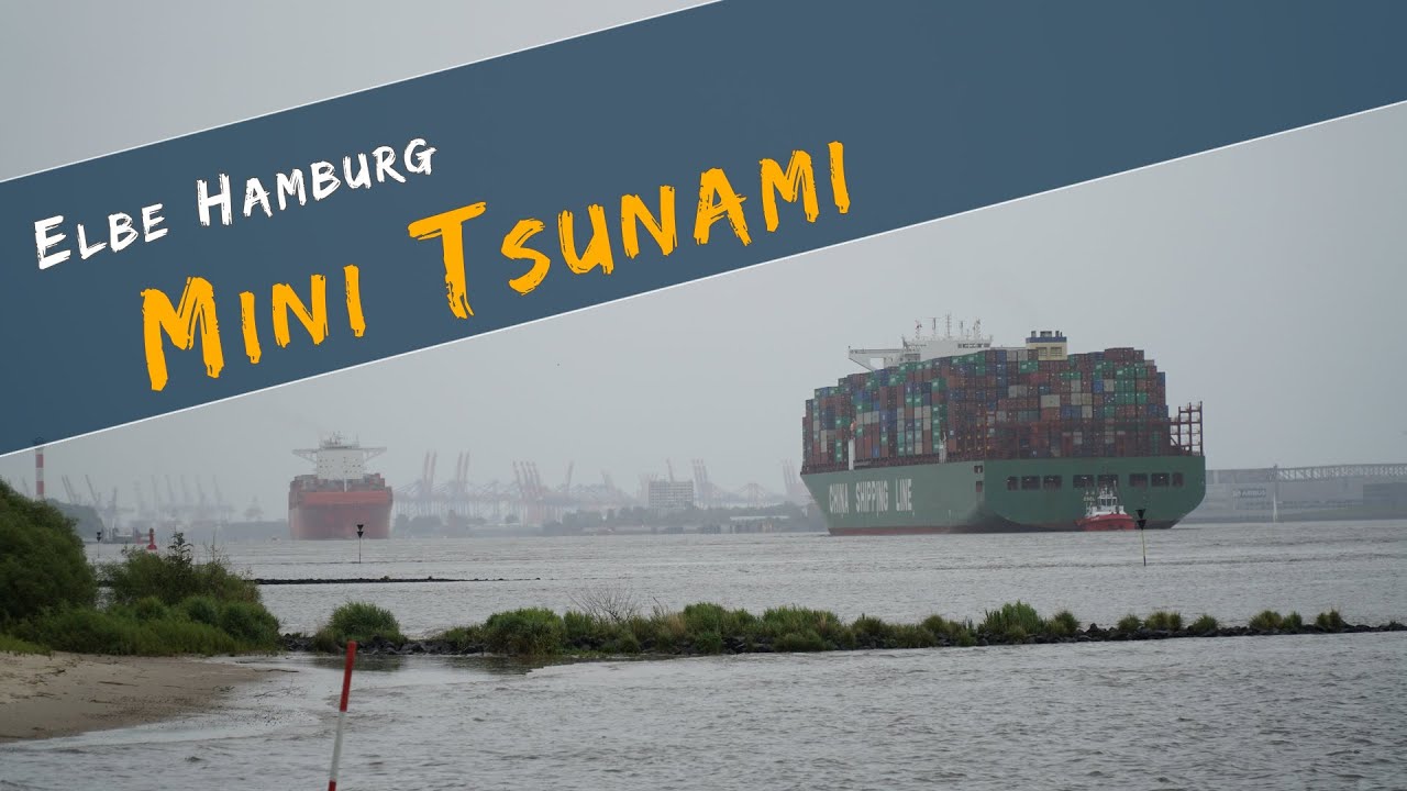 🌊 Mini Tsunami // Elbe // Hamburg