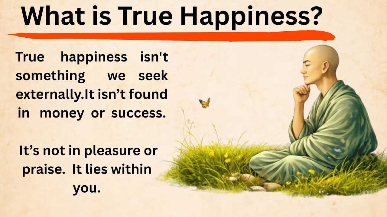 What Is True Happiness?  | Motivational Video 🔥 | Graded Reader ✅