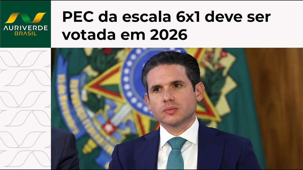 Hugo Motta diz que PEC da escala 6x1 deve ser votada em 2026