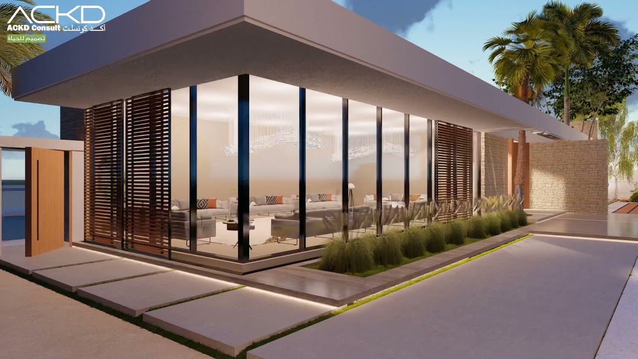 تصميم استراحة خاصة | الرياض حي الرمال | مساحة 3342 متر مربع . Private resort design