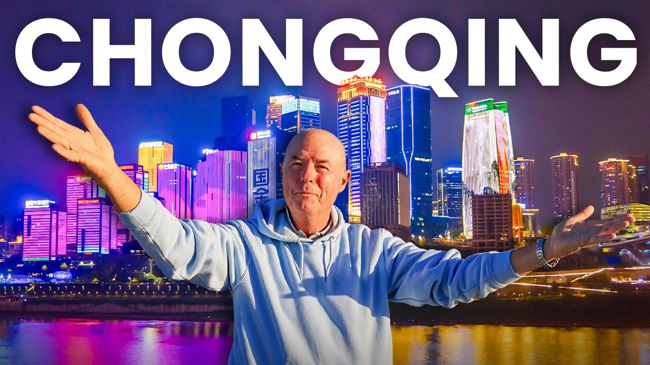 Czy Chongqing jest NAJBARDZIEJ FUTURYSTYCZNYM miastem na świecie?