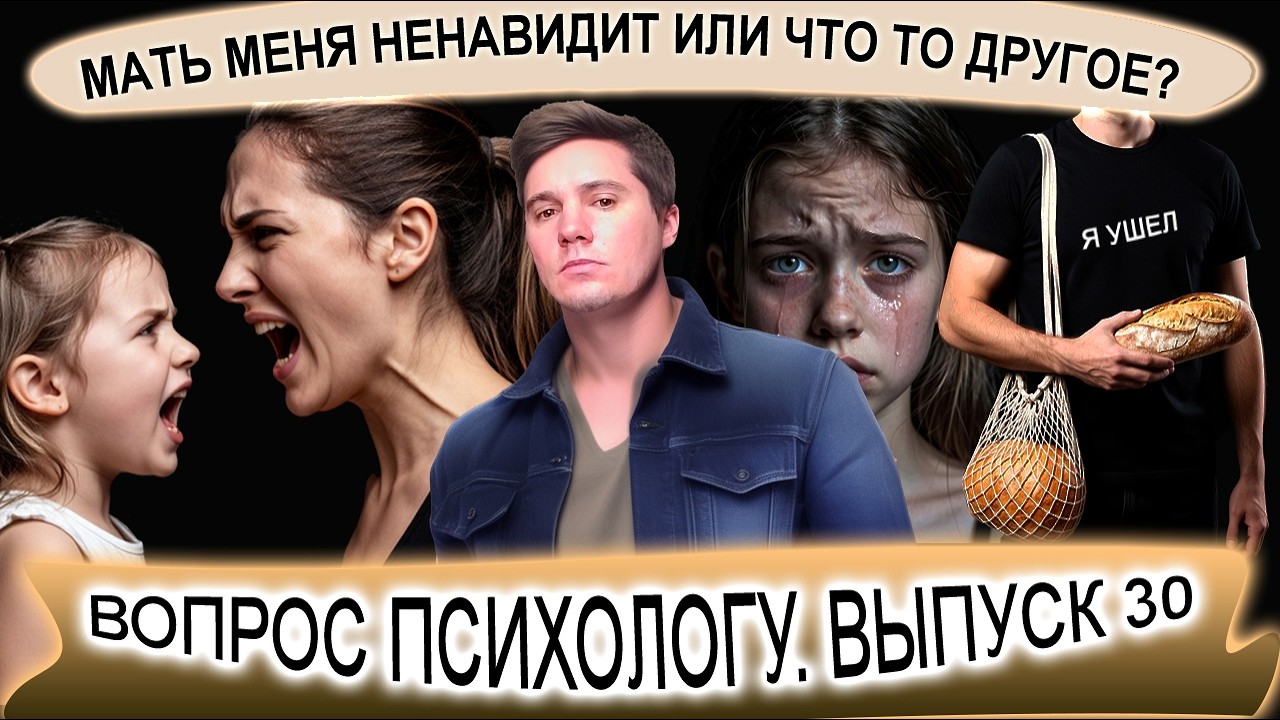 Выпуск 30. Ты посмотри на них!  Объяснить поведение бывшего мужа | Мать ненавидит | Боязнь отношений