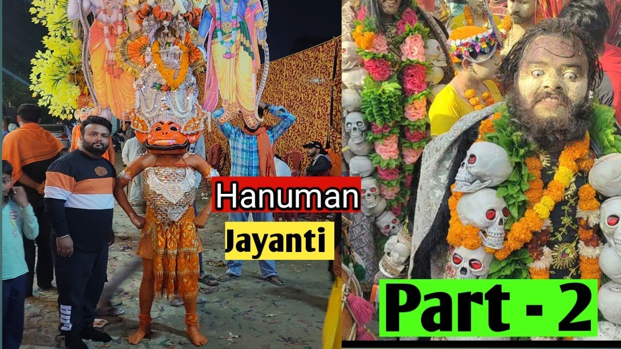 Hanuman in Hoshiarpur 2023 | Hanuman Jayanti Part - 2 | Sabi Bache Udaas ho gye