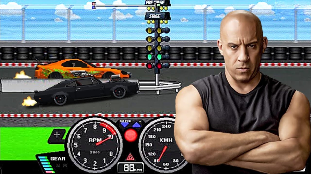Build Fast and Furious Dominic Toretto's Dodge Charger 1970 - pixel car racer - Ethanol Engines