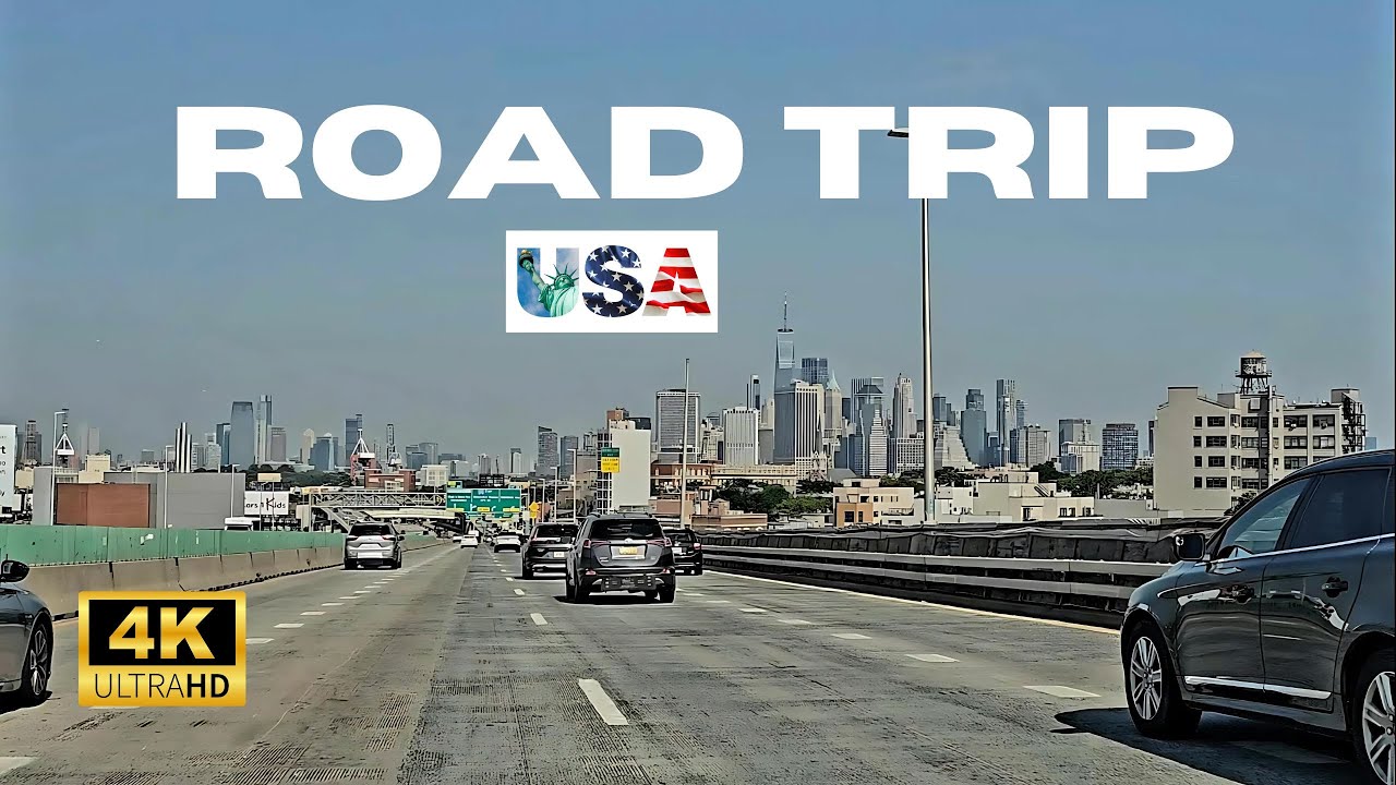 Explore USA in 4K: New York to Connecticut Road Trip