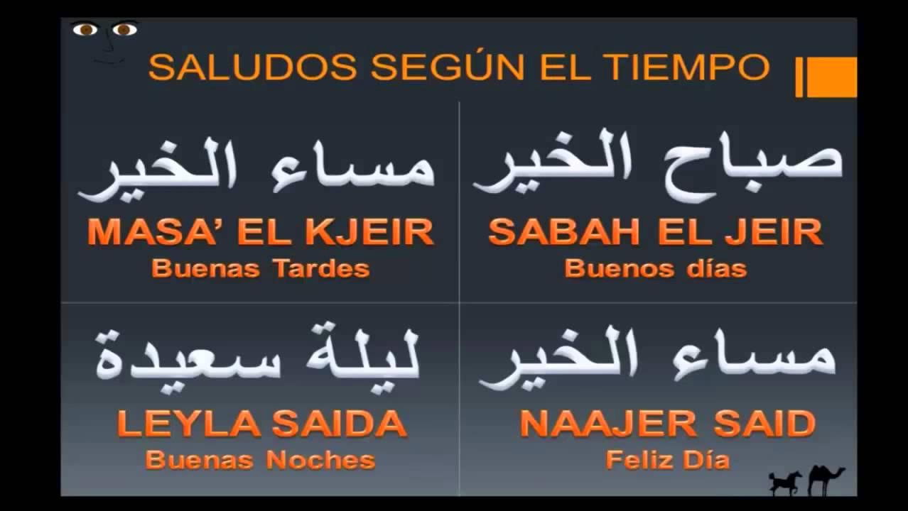 Aprende los Saludos y Despedidas en  Árabe