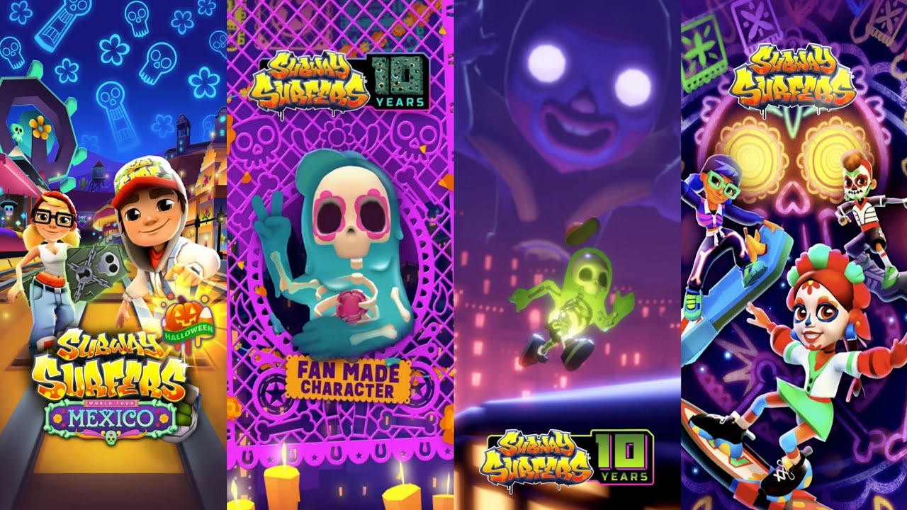 Subway Surfers : Mexico 2019 🆚 Mexico 2021 🆚 Mexico 2022 🆚 Mexico 2025