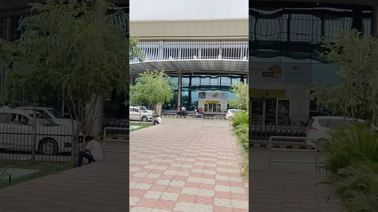 bamrauli Airport allahabad #shortfeed #travelblog #vlog #airport #airplane #viral