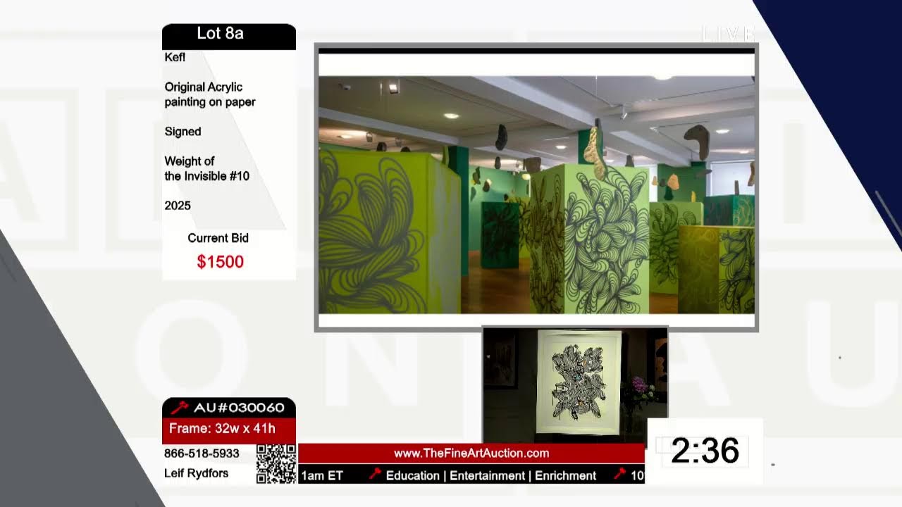 Fine Art Auction Live Stream