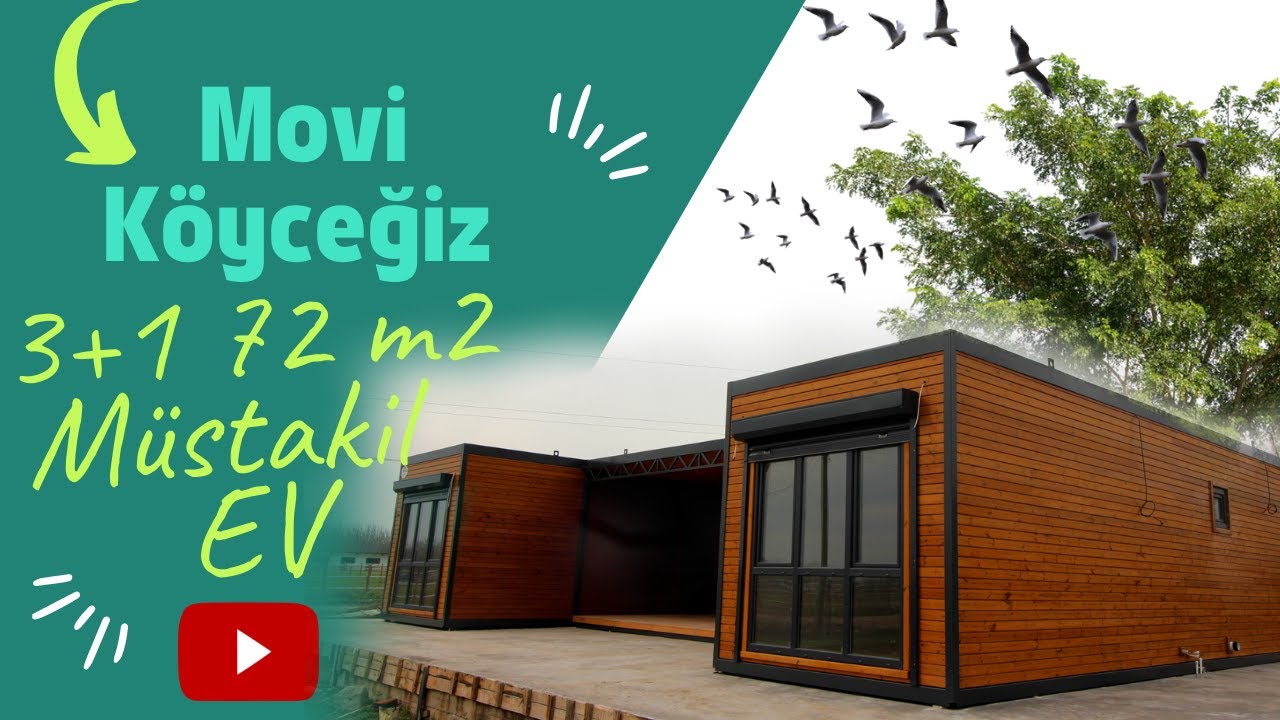 Manisa Akhisar'da Montajını Tamamladığımız 3+1 72 m2 Köyceğiz modeli Movi Evinde Yaşam Başladı.