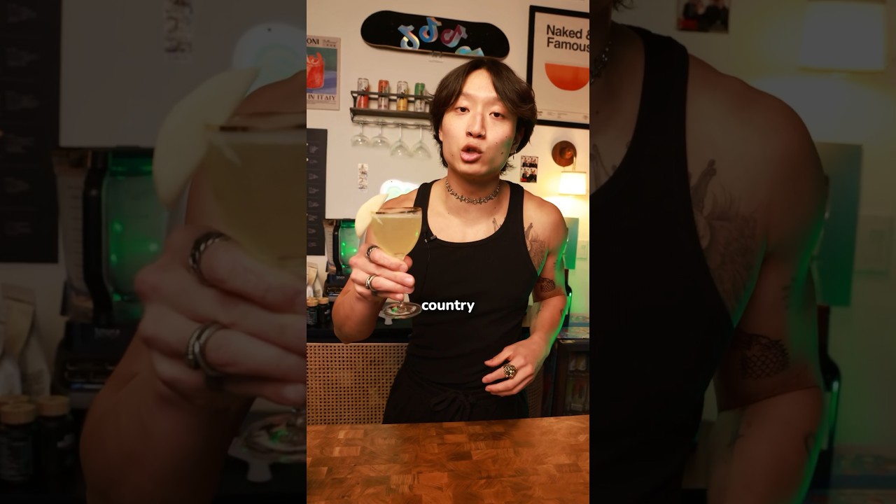 Countries As Cocktails: South Korea #cocktails #korea #bartender #bartending #mixology #barchemistry