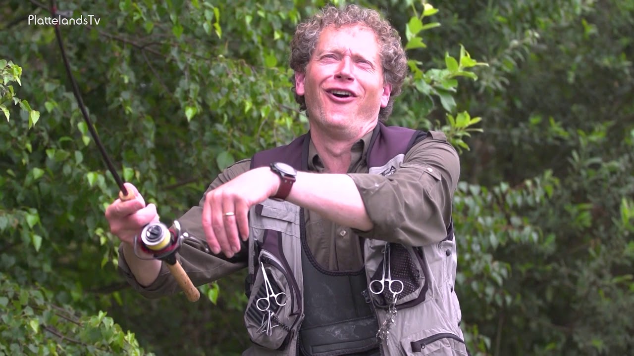 Hengelsprokkels voornfestijn op de swingtip