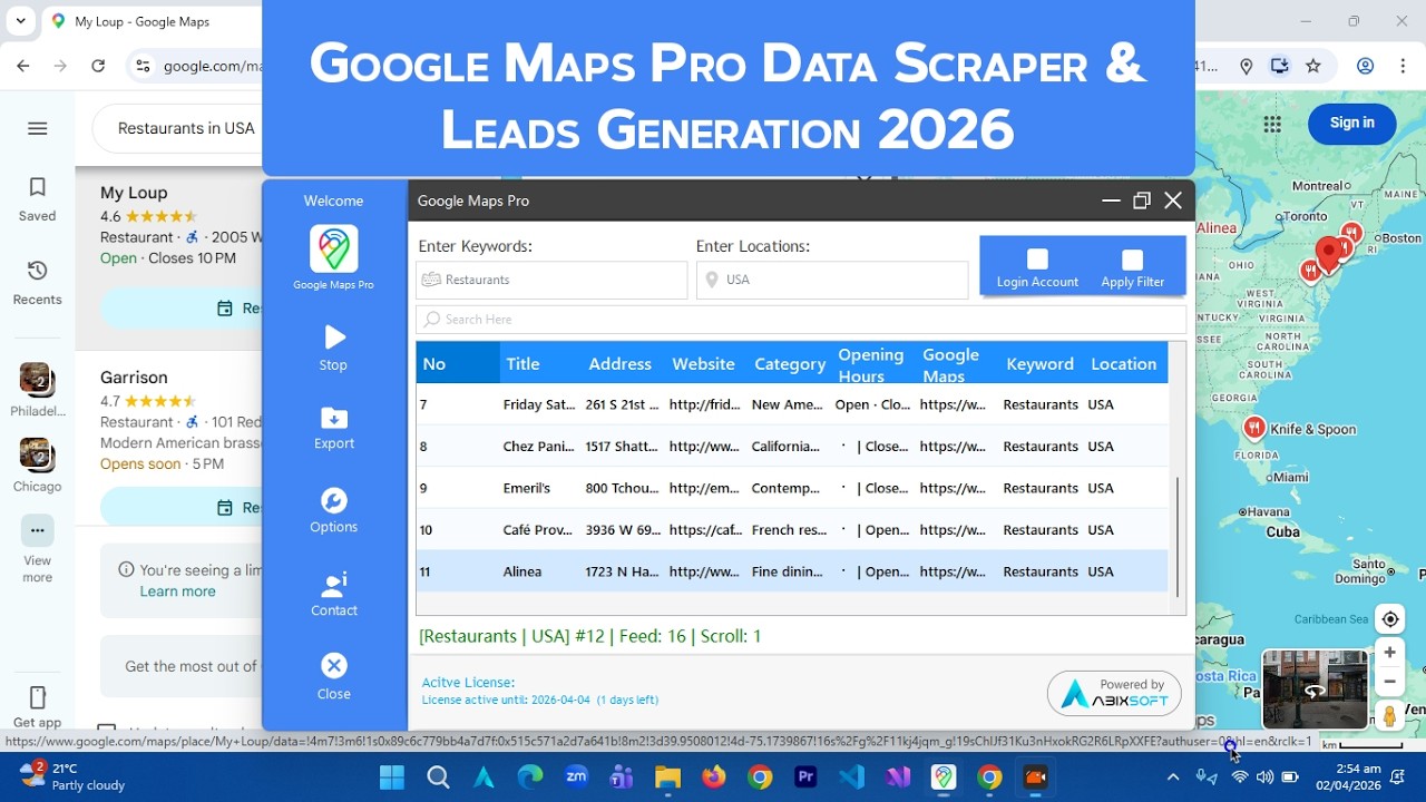 Google Maps Data Scraper & Leads Generation | Extract Phone, Emails, & All Data from Google Maps
