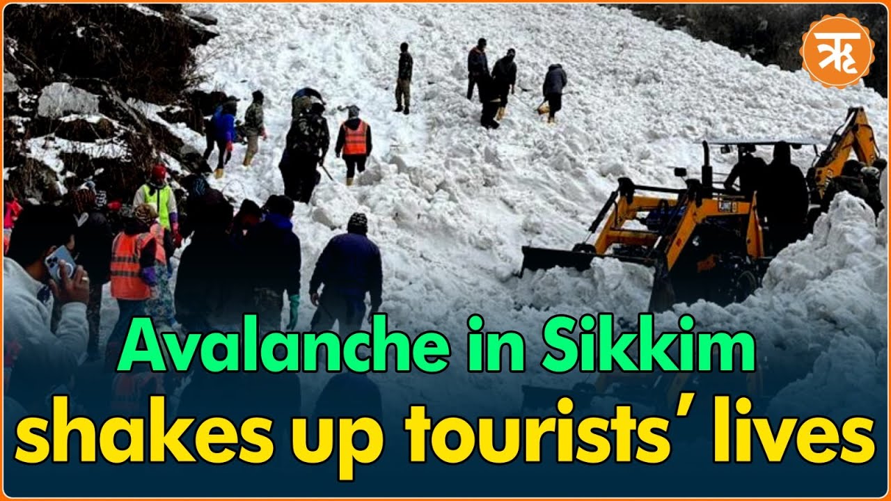 Avalanche in Sikkim shakes up tourists' lives | Top News