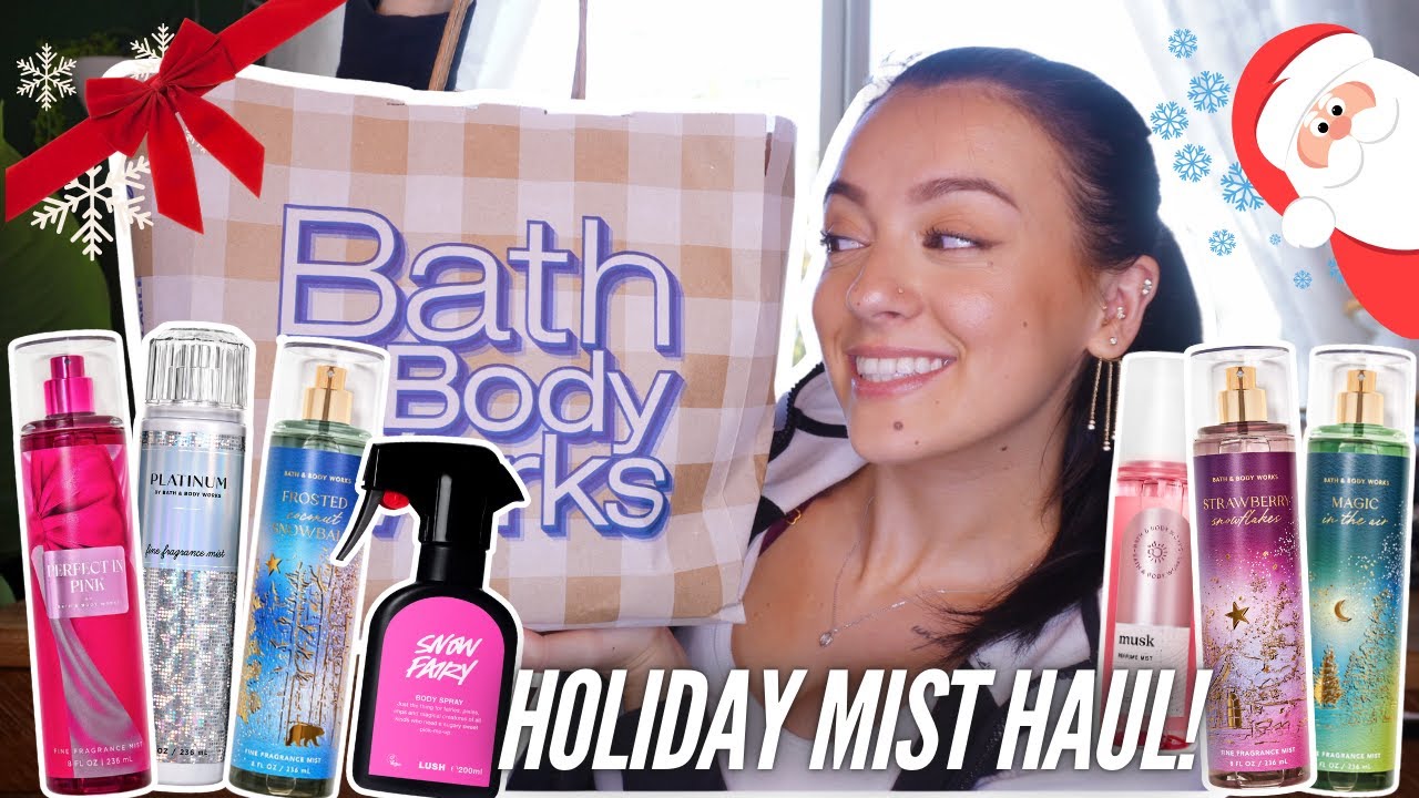 ❄️HUGE Holiday Body Mist Haul! New Scents, B&BW, Lush!❄️