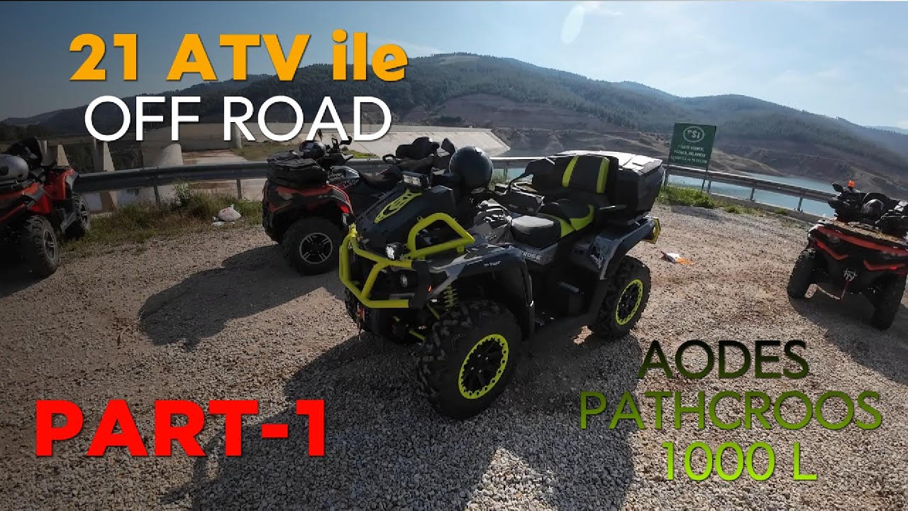 DENİZLİNİN EN KALABALIK ATV TURU - LONCİN XWOLF 300 İLE SINIRLARI ZORLADIM - PART 1