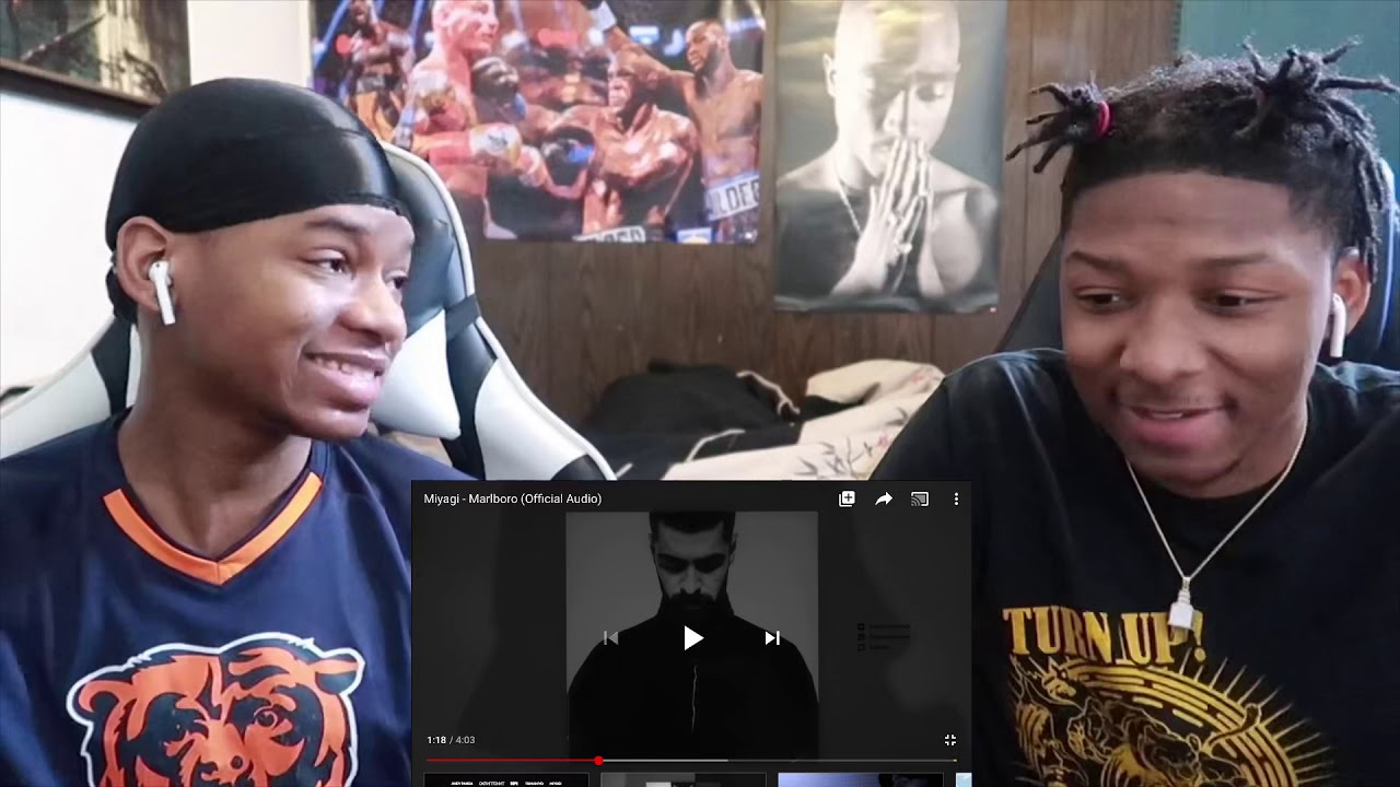 AMERICANS REACT TO RUSSIAN RAP 🔥 Miyagi - Marlboro (Official Audio) REACTION