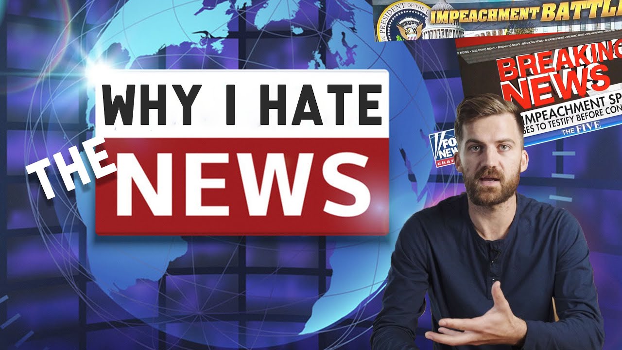 I'm a Journalist Who Hates The News